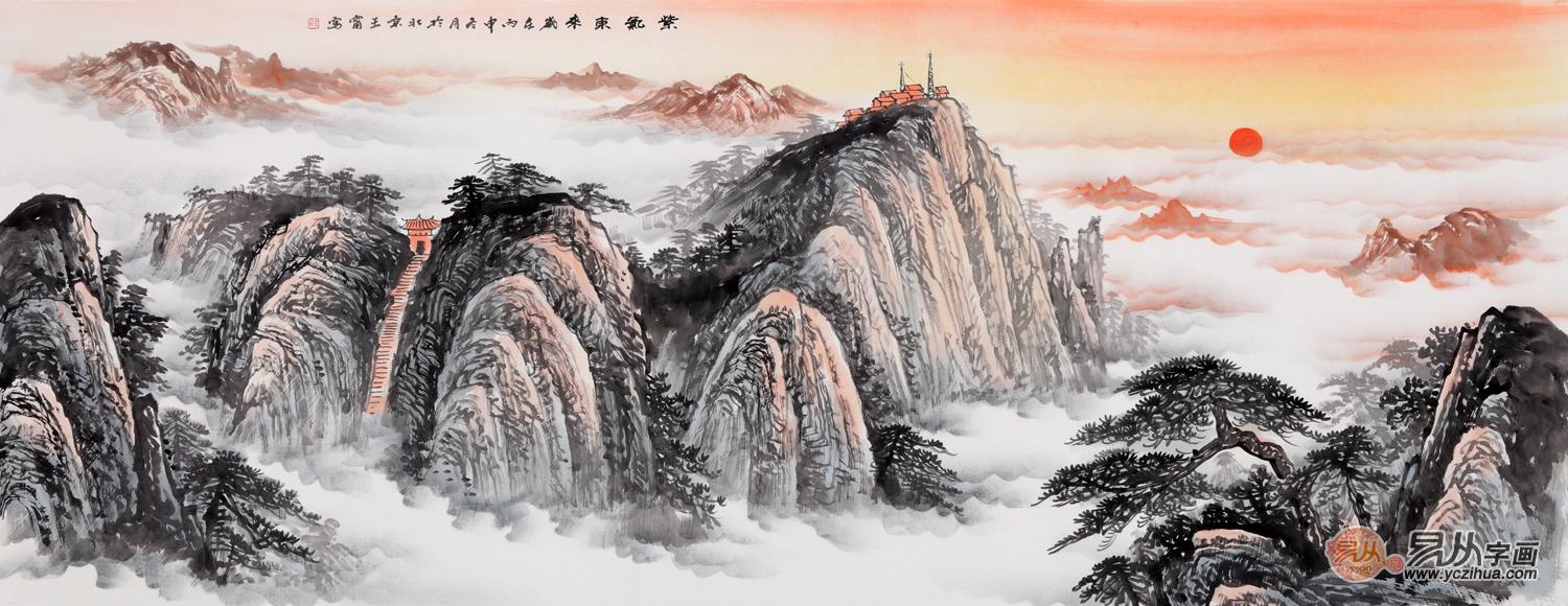 办公室软装搭配：哪些山水字画适合挂在老总办公室