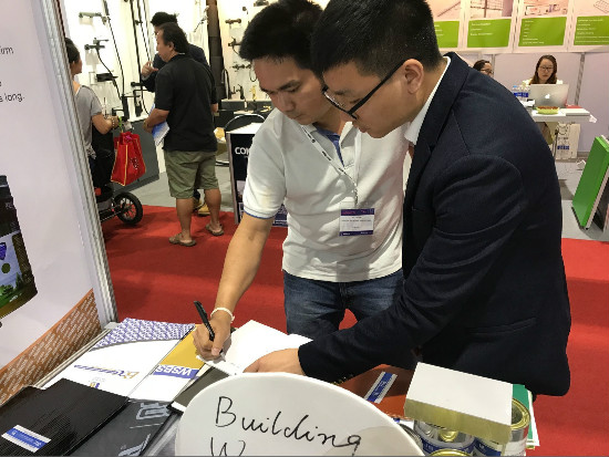 卓宝科技出征东南亚最大建材展